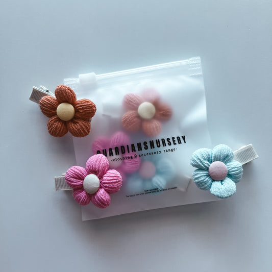 Flower Hair clips | 3 pack
